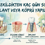 DİŞ ÇEKİLDİKTEN KAÇ GÜN SONRA İMPLANT VEYA KÖPRÜ YAPILIR?
